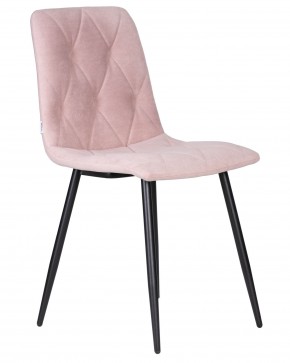 Стул обеденный DOBRIN CHILLY ROMBO, Розовый Simple 03, основание черное в Глазове - glazov.ok-mebel.com | фото 2