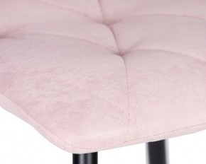 Стул обеденный DOBRIN CHILLY ROMBO, Розовый Simple 03, основание черное в Глазове - glazov.ok-mebel.com | фото 7