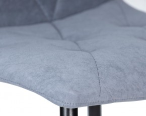 Стул обеденный DOBRIN CHILLY ROMBO, Серо-голубой Simple 26, основание черное в Глазове - glazov.ok-mebel.com | фото 9