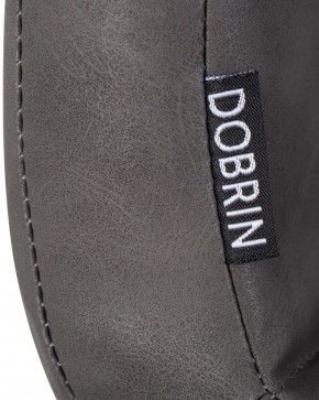 Стул обеденный DOBRIN MARK, черные ножки, серая антрацитовая винтажная экокожа (RU-08) в Глазове - glazov.ok-mebel.com | фото 9