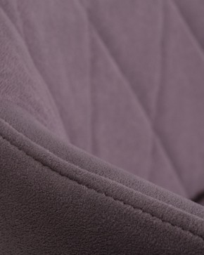 Стул обеденный DOBRIN ROBY, ЭМАЛЬ ЧЕРНЫЙ МУАР велюр Catania Lavender в Глазове - glazov.ok-mebel.com | фото 10