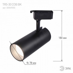 Светильник на штанге Эра  TR5-30 COB BK в Глазове - glazov.ok-mebel.com | фото 5
