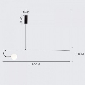 Светильник на штанге Imperiumloft LINES LINES-07 в Глазове - glazov.ok-mebel.com | фото 3