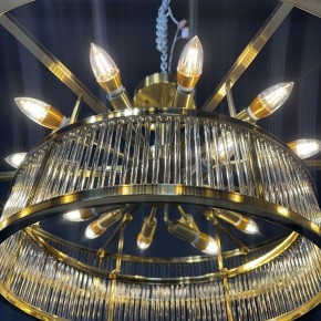 Светильник на штанге Imperiumloft RH Marais Round Chandelier 40,2668 в Глазове - glazov.ok-mebel.com | фото 5