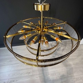 Светильник на штанге Imperiumloft RH Marais Round Chandelier 40,2668 в Глазове - glazov.ok-mebel.com | фото 8