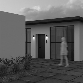 Светильник на штанге Maytoni Clyde O493WL-01B в Глазове - glazov.ok-mebel.com | фото 4