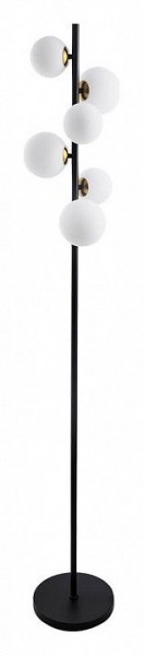 Торшер Arte Lamp Gemini A2243PN-6BK в Глазове - glazov.ok-mebel.com | фото
