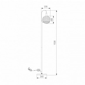 Торшер Eurosvet Gemini 80492/1 черный в Глазове - glazov.ok-mebel.com | фото 4