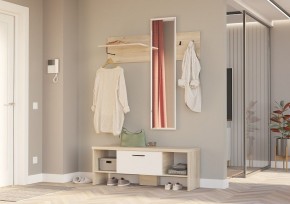 Тумба для обуви Колибри 2-0720дубсон/рам.б в Глазове - glazov.ok-mebel.com | фото 3