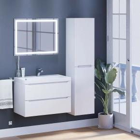 Тумба под раковину Uperwood Tanos 80 см, подвесная, белая матовая в Глазове - glazov.ok-mebel.com | фото 11