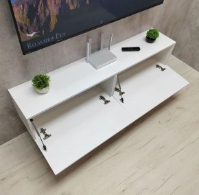 Тумба подвесная под ТВ LINES MTV1-MA 750 Белый глянец (Белый-M 10.1.1) в Глазове - glazov.ok-mebel.com | фото 11