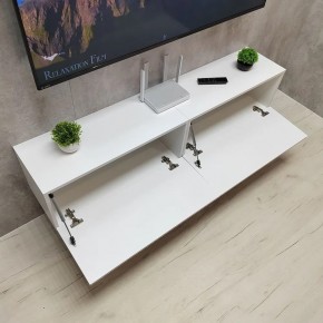 Тумба подвесная под ТВ LINES MTV1-MA 750 Белый матовый (Белый-M 10.1.2) в Глазове - glazov.ok-mebel.com | фото 10