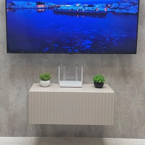 Тумба подвесная под ТВ LINES MTV1-MA 750 Бежевый (Леда-М 10.1.5) в Глазове - glazov.ok-mebel.com | фото 5