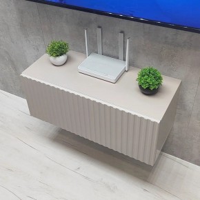 Тумба подвесная под ТВ LINES MTV1-MA 750 Бежевый (Леда-М 10.1.5) в Глазове - glazov.ok-mebel.com | фото 6