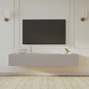 Тумба подвесная под ТВ LINES MTV3-MA 900 Бежевый (Леда-М 10.1.5) в Глазове - glazov.ok-mebel.com | фото 12