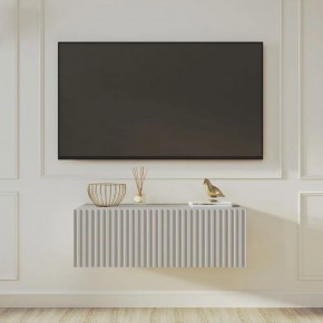 Тумба подвесная под ТВ LINES MTV3-MA 900 Бежевый (Леда-М 10.1.5) в Глазове - glazov.ok-mebel.com | фото 9