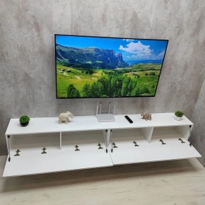 Тумба подвесная под ТВ LINES MTV4-MA 1150 Белый матовый (Белый-M 10.1.2) в Глазове - glazov.ok-mebel.com | фото 11
