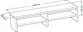 ТВ-тумба Энкель ТВ16, тамбурат, цвет дуб беленый в Глазове - glazov.ok-mebel.com | фото 3