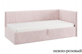 ТВИКС Кровать (тахта) с ПМ 900 (нежно-розовый) в Глазове - glazov.ok-mebel.com | фото