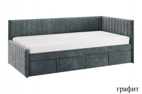 ТВИКС Кровать (тахта) с ящиками 900 (графит) в Глазове - glazov.ok-mebel.com | фото
