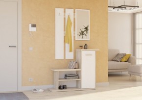 Вешалка с зеркалом ЭММА 2-3821Мдубсон/рам.б в Глазове - glazov.ok-mebel.com | фото 2