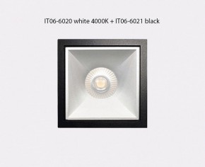 Встраиваемый светильник Italline IT06-6020 IT06-6020 white 4000K + IT06-6021 white в Глазове - glazov.ok-mebel.com | фото 3