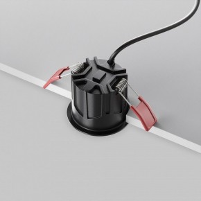 Встраиваемый светильник Maytoni Alfa LED DL043-01-10W2.7K-RD-B в Глазове - glazov.ok-mebel.com | фото 9