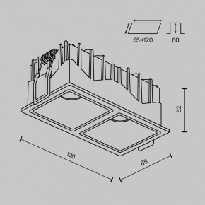 Встраиваемый светильник Maytoni Alfa LED DL043-02-10W4K-SQ-B-1 в Глазове - glazov.ok-mebel.com | фото 11