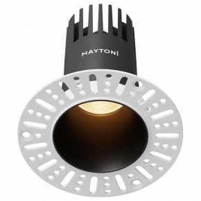 Встраиваемый светильник Maytoni Dip DL120-10W-2.7K-TRS-B в Глазове - glazov.ok-mebel.com | фото