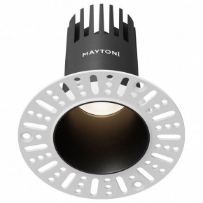 Встраиваемый светильник Maytoni Dip DL120-10W-4K-TRS-B в Глазове - glazov.ok-mebel.com | фото