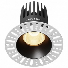 Встраиваемый светильник Maytoni Dip DL121-15W-2.7K-TRS-B в Глазове - glazov.ok-mebel.com | фото
