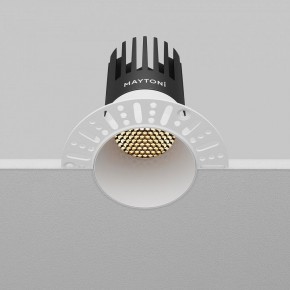 Встраиваемый светильник Maytoni Dip DL122-15W-2.7K-TRS-W в Глазове - glazov.ok-mebel.com | фото 7