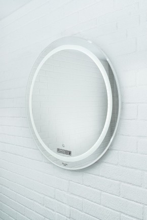 Зеркало Gia 75 white с подсветкой Sansa (SGa1044Z) в Глазове - glazov.ok-mebel.com | фото 2