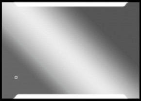 Зеркало Оттава 1000х700 с подсветкой Домино (GL7028Z) в Глазове - glazov.ok-mebel.com | фото 2