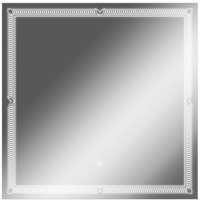 Зеркало Паликир 700х700 с подсветкой Домино (GL7051Z) в Глазове - glazov.ok-mebel.com | фото 1