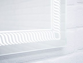 Зеркало Паликир 700х700 с подсветкой Домино (GL7051Z) в Глазове - glazov.ok-mebel.com | фото 4